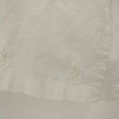 イッセイミヤケペルマネンテ ISSEY MIYAKE PERMANENTE 2000SS ARCHIVE エンブロイダリー 胡桃ボタン L/S オープンカラー シャツ メンズ JPN:M