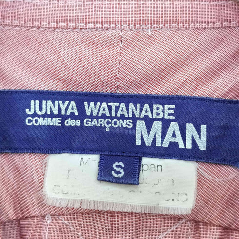 ジュンヤワタナベコムデギャルソンマン JUNYA WATANABE COMME des GARCONS MAN 11aw ガンクラブチェック 切替 比翼 ボタンダウンシャツ メンズ import:S