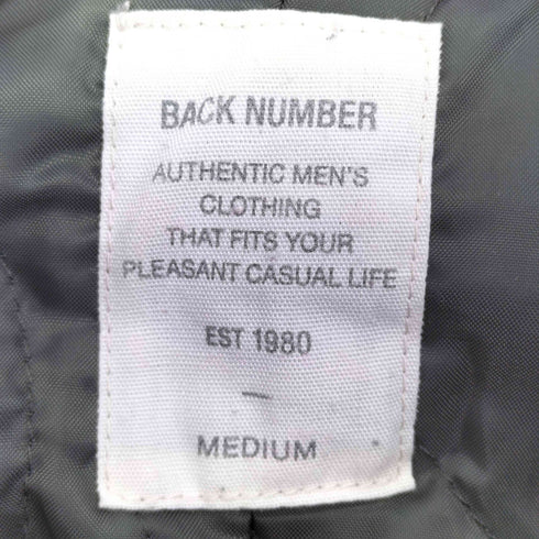 バックナンバー BACK NUMBER ファー付きモッズコート メンズ JPN:M