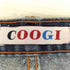 クージー COOGI 刺繍 バギーデニムパンツ メンズ 38