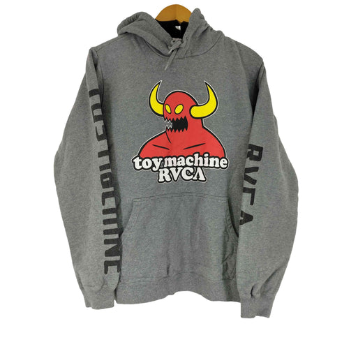 トイマシーン TOY MACHINE フロントプリントプルオーバーパーカー メンズ JPN:S