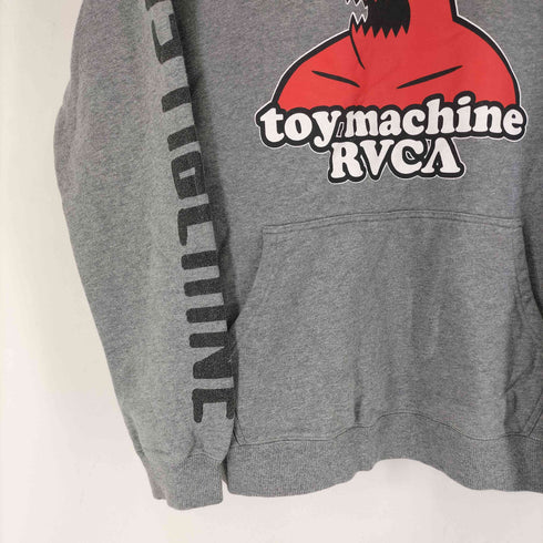 トイマシーン TOY MACHINE フロントプリントプルオーバーパーカー メンズ JPN:S