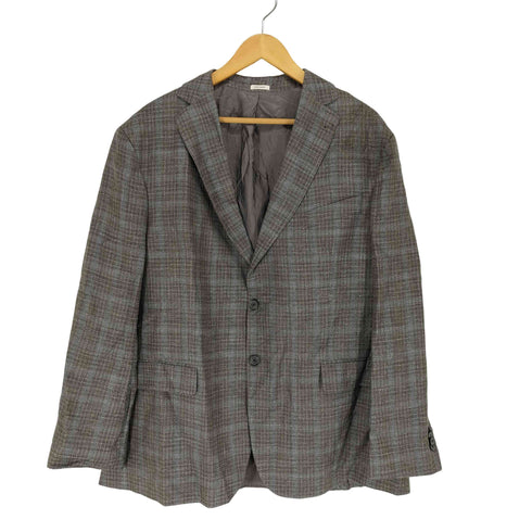 ジョセフアボード JOSEPH ABBOUD チェック柄テーラードジャケット メンズ 46REGULAR