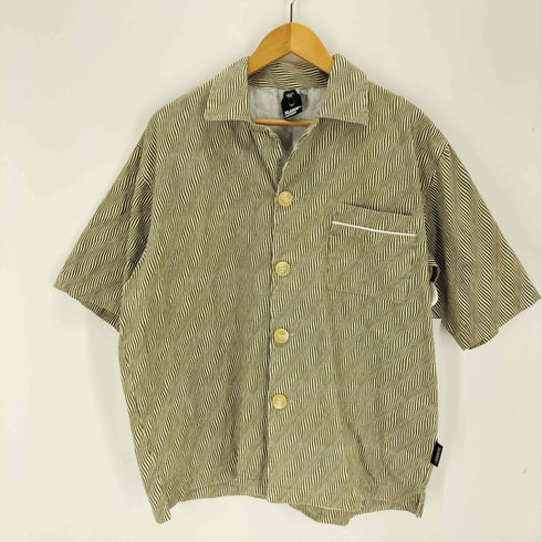 エクストララージ XLARGE 90~00s USA製 ストライプシャツ&ショーツ メンズ M