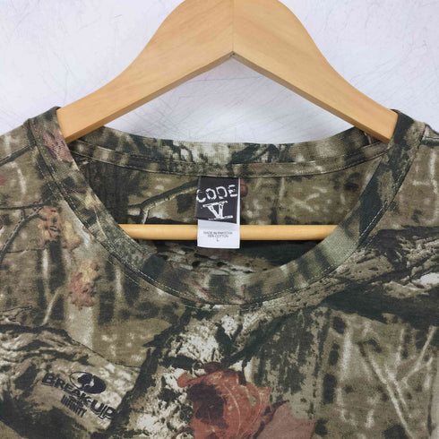 CODE V カモフラージュTシャツ メンズ import:L