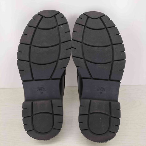 ザラ ZARA メタルパーツコインローファー メンズ 41