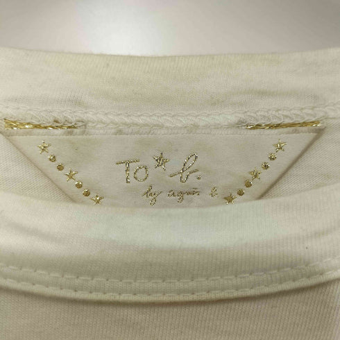 トゥービーバイアニエスベー To b. by agnes b. キャラクタープリント ショートスリーブクルーネックTシャツ レディース FR:38