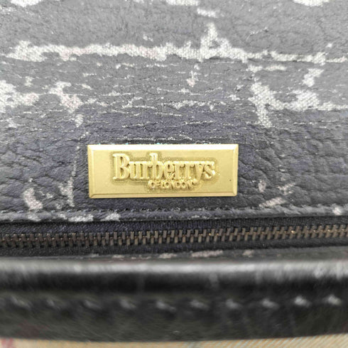 バーバリーズ BURBERRYS 裏地チェック ブリーフケース メンズ