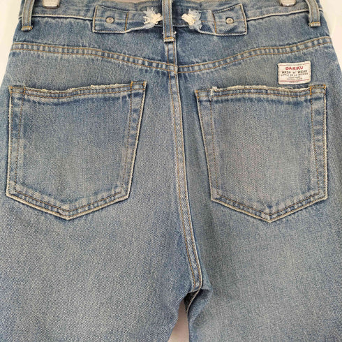 ダイリク DAIRIKU Flower Cross Embroidery Slim Denim Pants メンズ 29