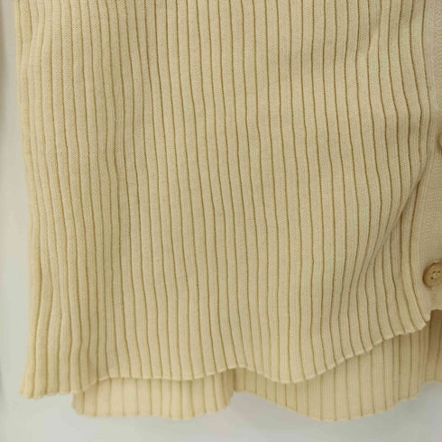 デミルクスビームス Demi-Luxe BEAMS リブ ノースリーブニット / リブ ロングカーディガン レディース ONE SIZE