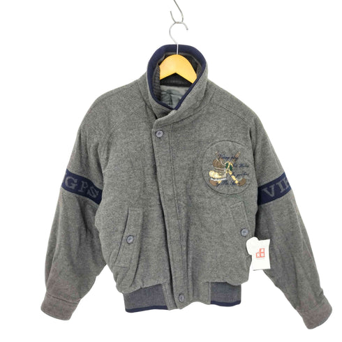 PIA SPORTS カシミヤ混 ショールカラー ジップアップ メルトンブルゾン メンズ 3