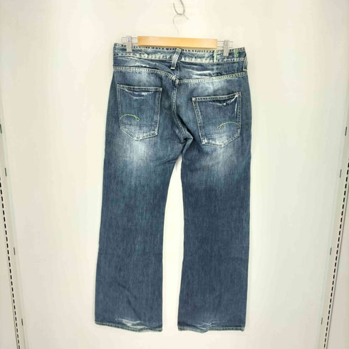 ジースターロー G-STAR RAW 00s セミフレア デニムパンツ Y2K メンズ