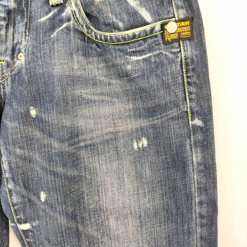 ジースターロー G-STAR RAW 00s セミフレア デニムパンツ Y2K メンズ