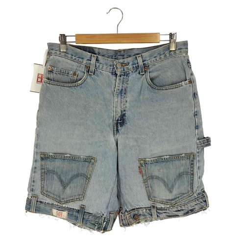 リーバイス Levis 505 REGULAR FIT リメイク バギー デニムショーツ メンズ W34