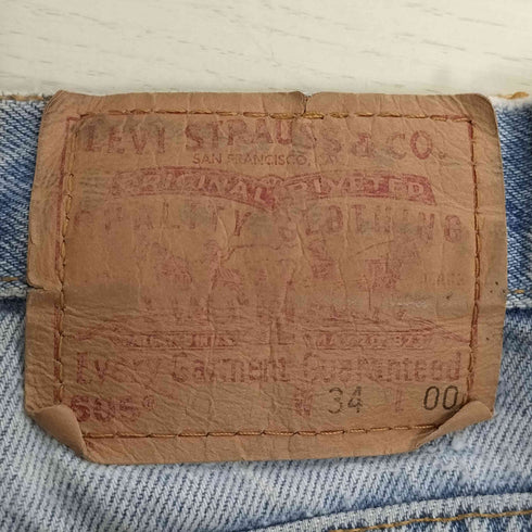 リーバイス Levis 505 REGULAR FIT リメイク バギー デニムショーツ メンズ W34