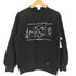 クレイジーシャツ CRAZY SHIRTS 90s USA製 裏起毛 POINT OF VIEW プリント スウェット メンズ import:M