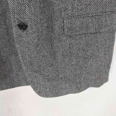 ローレンラルフローレン LAUREN RALPH LAUREN メキシコ製 ウール ヘリンボーン 2B テーラードジャケット メンズ 46R