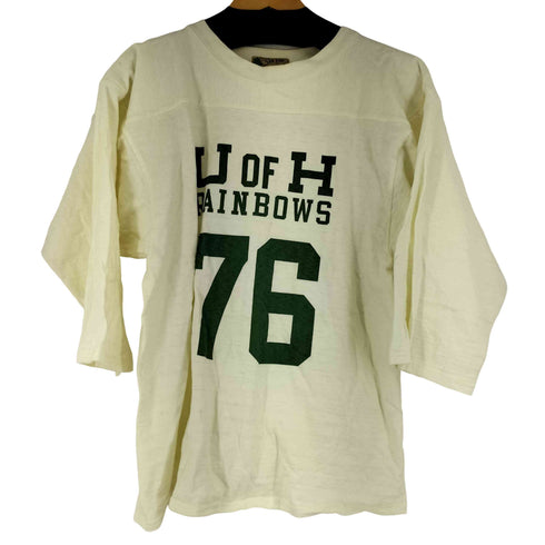 サンサーフ SUN SURF スラブヤーン フットボールTシャツ メンズ JPN:M