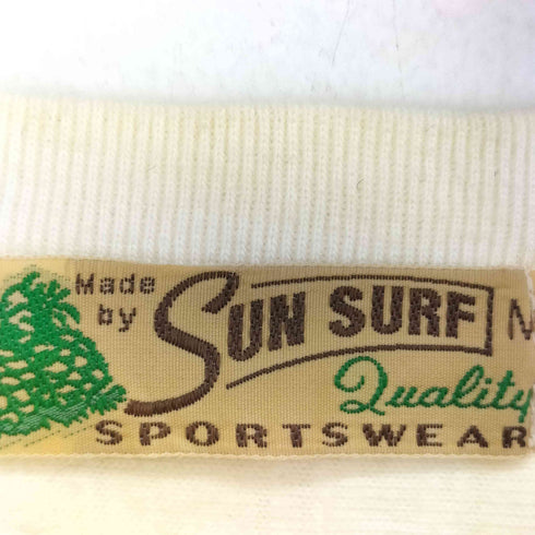サンサーフ SUN SURF スラブヤーン フットボールTシャツ メンズ JPN:M