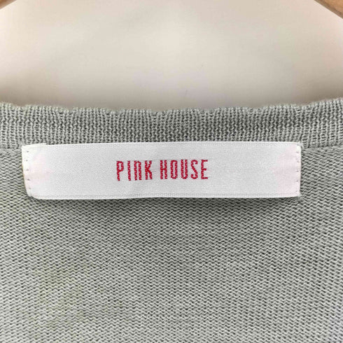ピンクハウス PINK HOUSE ピンク小花刺繍カーディガン レディース FREE