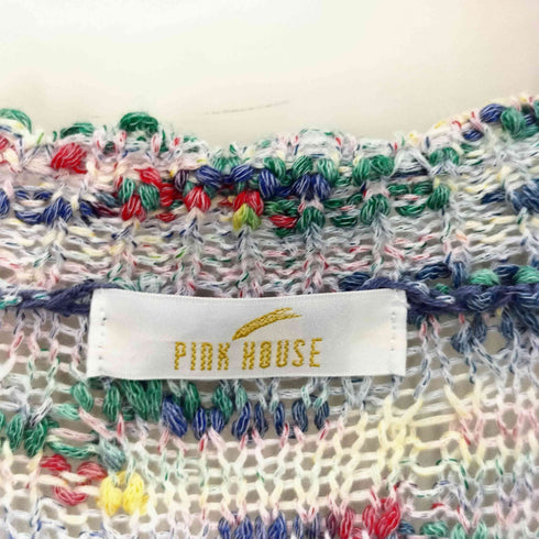 ピンクハウス PINK HOUSE フリル使いファンシーヤーンカーディガン レディース FREE