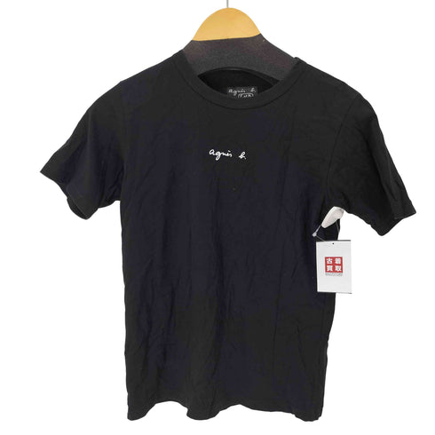 アニエスベー agnes b. フロントプリント半袖Tシャツ レディース JPN:XS
