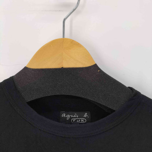 アニエスベー agnes b. フロントプリント半袖Tシャツ レディース JPN:XS