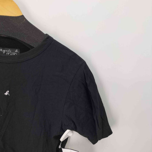 アニエスベー agnes b. フロントプリント半袖Tシャツ レディース JPN:XS