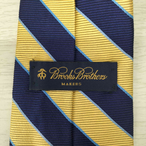 ブルックスブラザーズ BROOKS BROTHERS USA製 MAKERS ストライプネクタイ メンズ