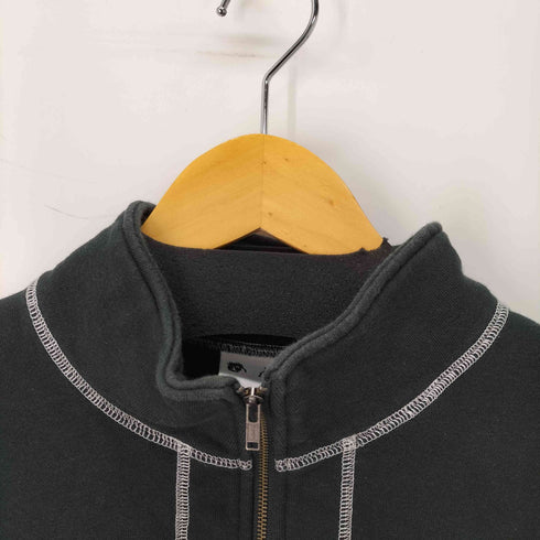 エックスガール X-girl CROPPED HALF ZIP SWEAT TOP レディース JPN:M