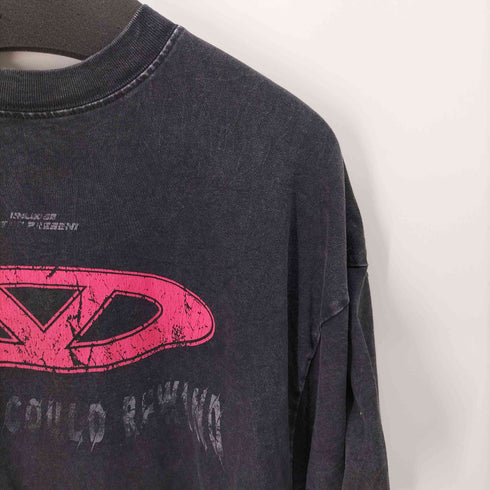 フロントプリント半袖Tシャツ メンズ JPN:L