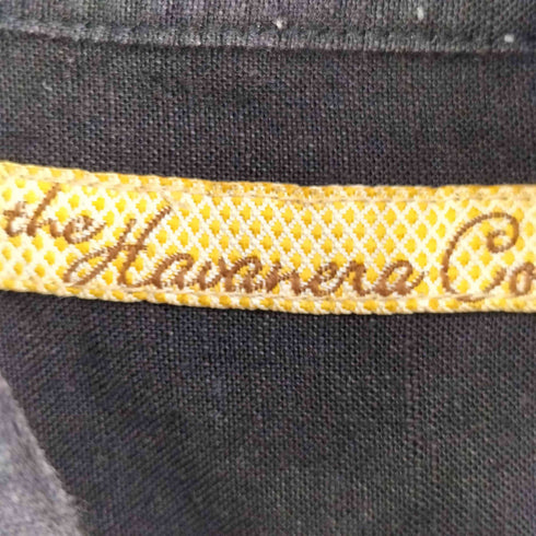 ハバネラ HAVANERA リネン混 フロント刺繍 S/S キューバシャツ メンズ import:L
