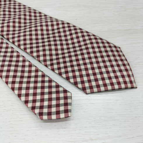 ポールスミスロンドン Paul Smith LONDON チェック柄シルクネクタイ メンズ