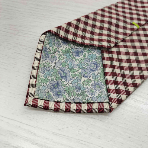 ポールスミスロンドン Paul Smith LONDON チェック柄シルクネクタイ メンズ