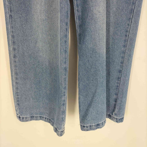 VANNIE U サイドカットアウトデニム レイヤードパンツ レディース JPN:M