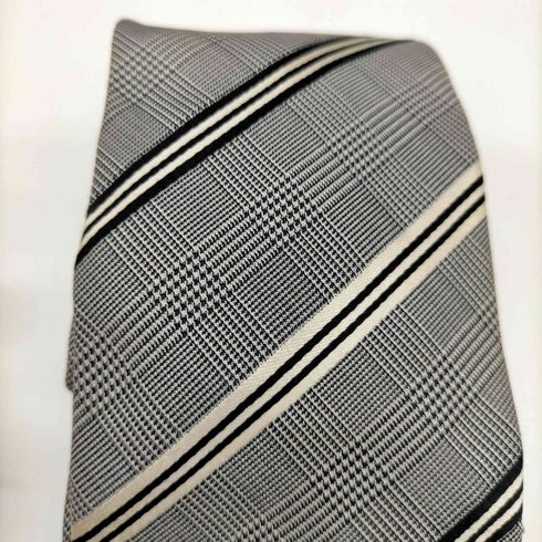 ポールスミスロンドン Paul Smith LONDON グレンチェック柄シルクネクタイ メンズ
