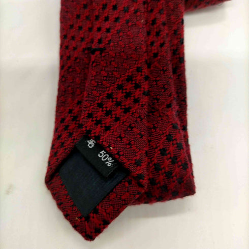 ポールスミスロンドン Paul Smith LONDON ジャガード織 ウールシルクネクタイ メンズ