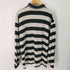 シュミーズラコステ CHEMISE LACOSTE 70-80s MADE IN FRANCE ボーダー長袖ポロシャツ メンズ JPN:L