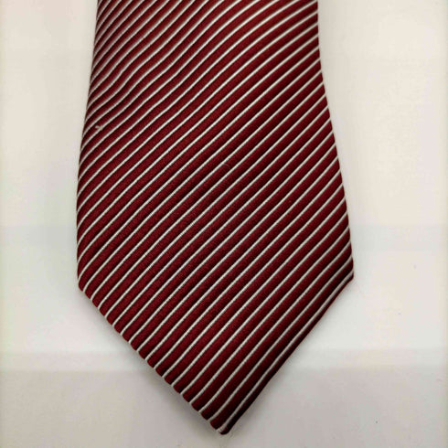 ジョルジオアルマーニ Giorgio Armani イタリア製 ストライプ シルクネクタイ メンズ