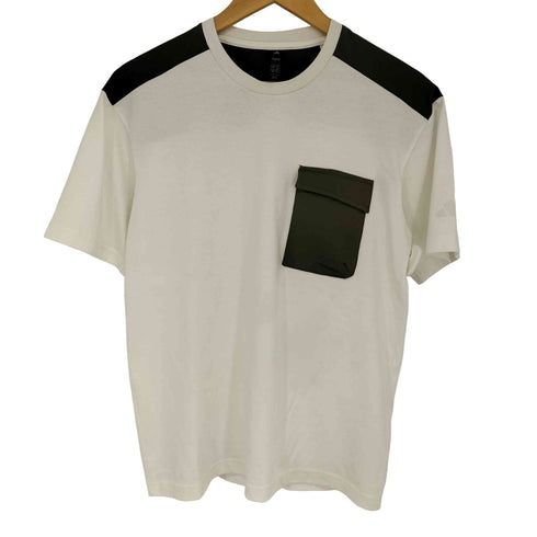 アディダス adidas シティエスケープ ルーズフィット ファブリックミックス 半袖ポケットTシャツ メンズ import:S