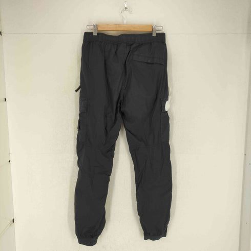 ストーンアイランド STONE ISLAND RE-T ガーメントダイコットンストレッチシャーリングテーパードリブカーゴパンツ メンズ W31