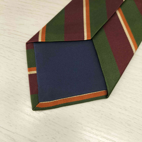 ポロバイラルフローレン Polo by RALPH LAUREN イタリア製 ストライプ柄 シルクネクタイ メンズ
