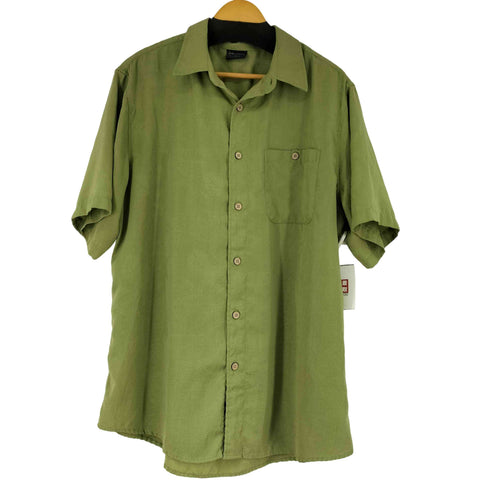 R&R CASUAL 総柄 S/S 開襟シャツ メンズ import:XL