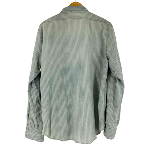 デニムアンドサプライ ラルフローレン DENIM & SUPPLY RALPH LAUREN ストライプ L/S シャツ メンズ import:L