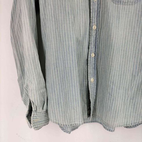デニムアンドサプライ ラルフローレン DENIM & SUPPLY RALPH LAUREN ストライプ L/S シャツ メンズ import:L