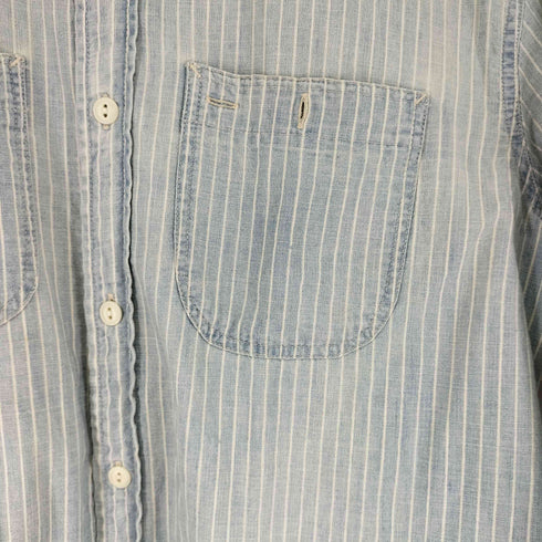 デニムアンドサプライ ラルフローレン DENIM & SUPPLY RALPH LAUREN ストライプ L/S シャツ メンズ import:L
