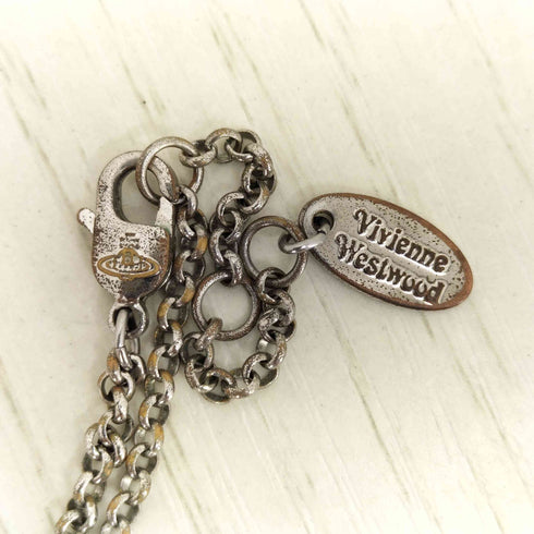 ヴィヴィアンウエストウッド Vivienne Westwood ロゴ刻印 オーブネックレス レディース