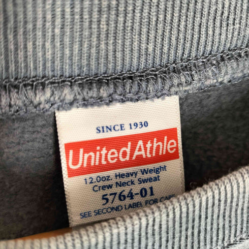 ユナイテッドアスレ UNITED ATHLE 12.0oz heavy weight crew neck sweat 無地 メンズ JPN:L