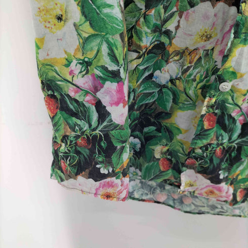 ポールスミス Paul Smith コットン ボタニカル 半袖シャツ メンズ import:L