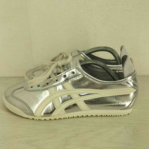 オニツカタイガー ONITSUKA TIGER MEXICO 66 silver/white レディース JPN:24